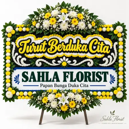Papan Bunga Duka Cihideung